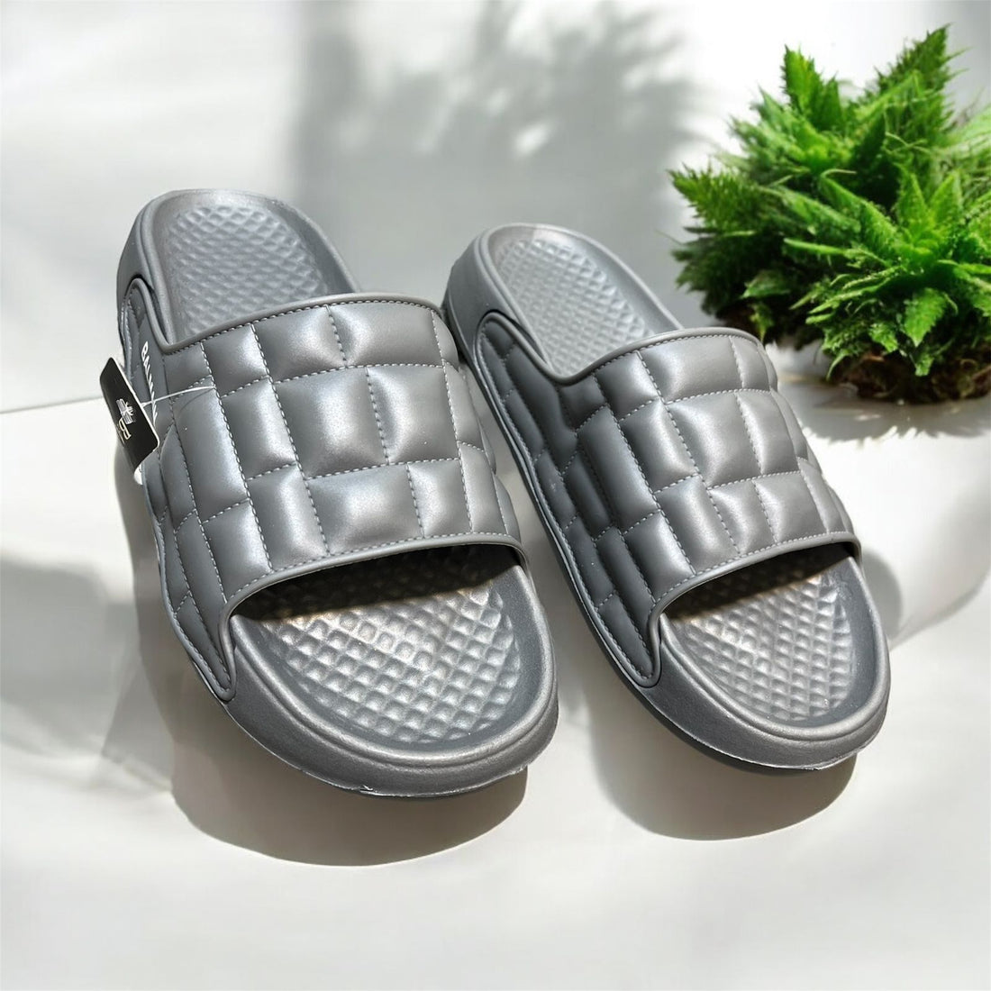 BALMAN GREY SLIPPER