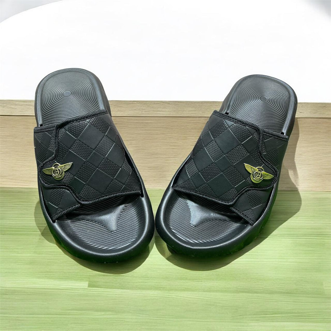 BOUNCE SUMMER SLIPPERS BLACK