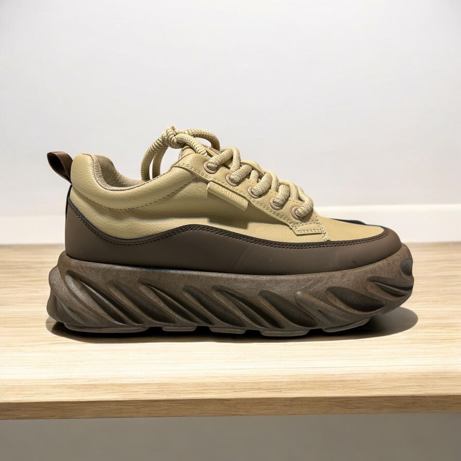TRENDING CHUNKY SNEAKER  MUSTURD